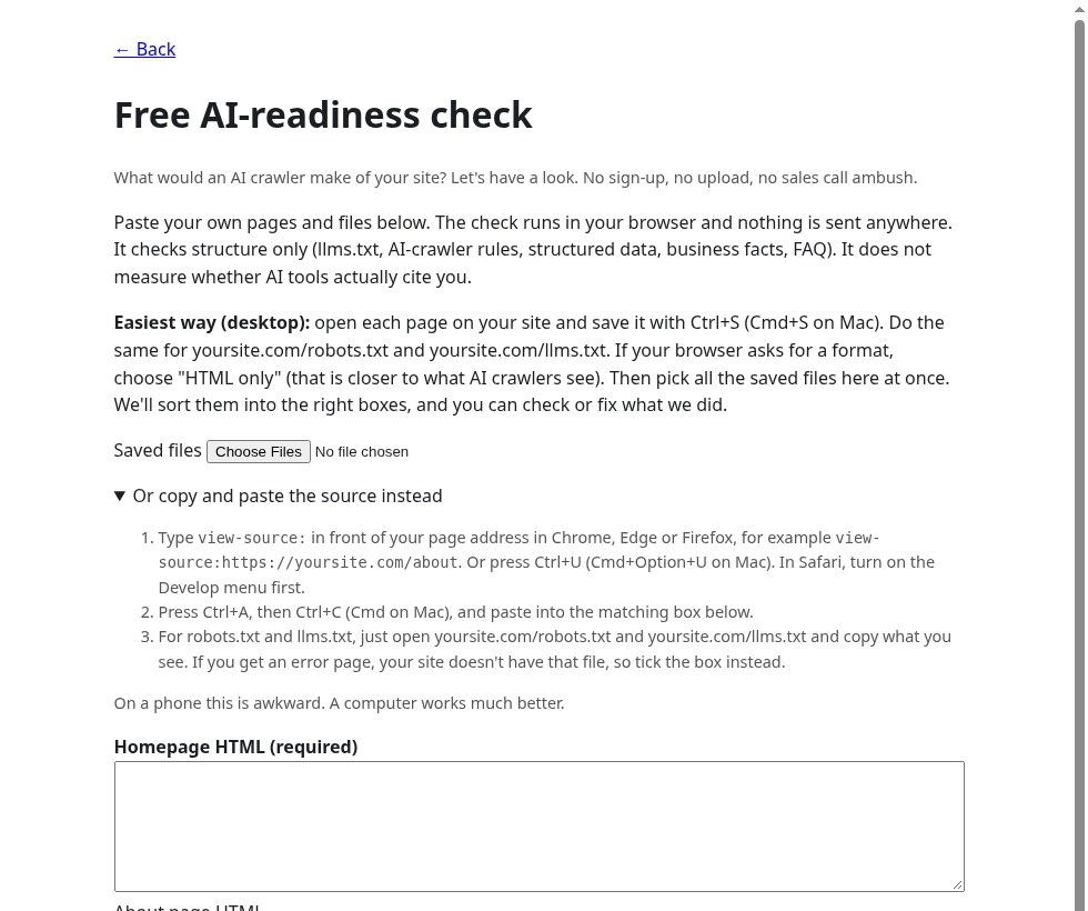 Citeopus free check with the copy-and-paste source steps expanded.